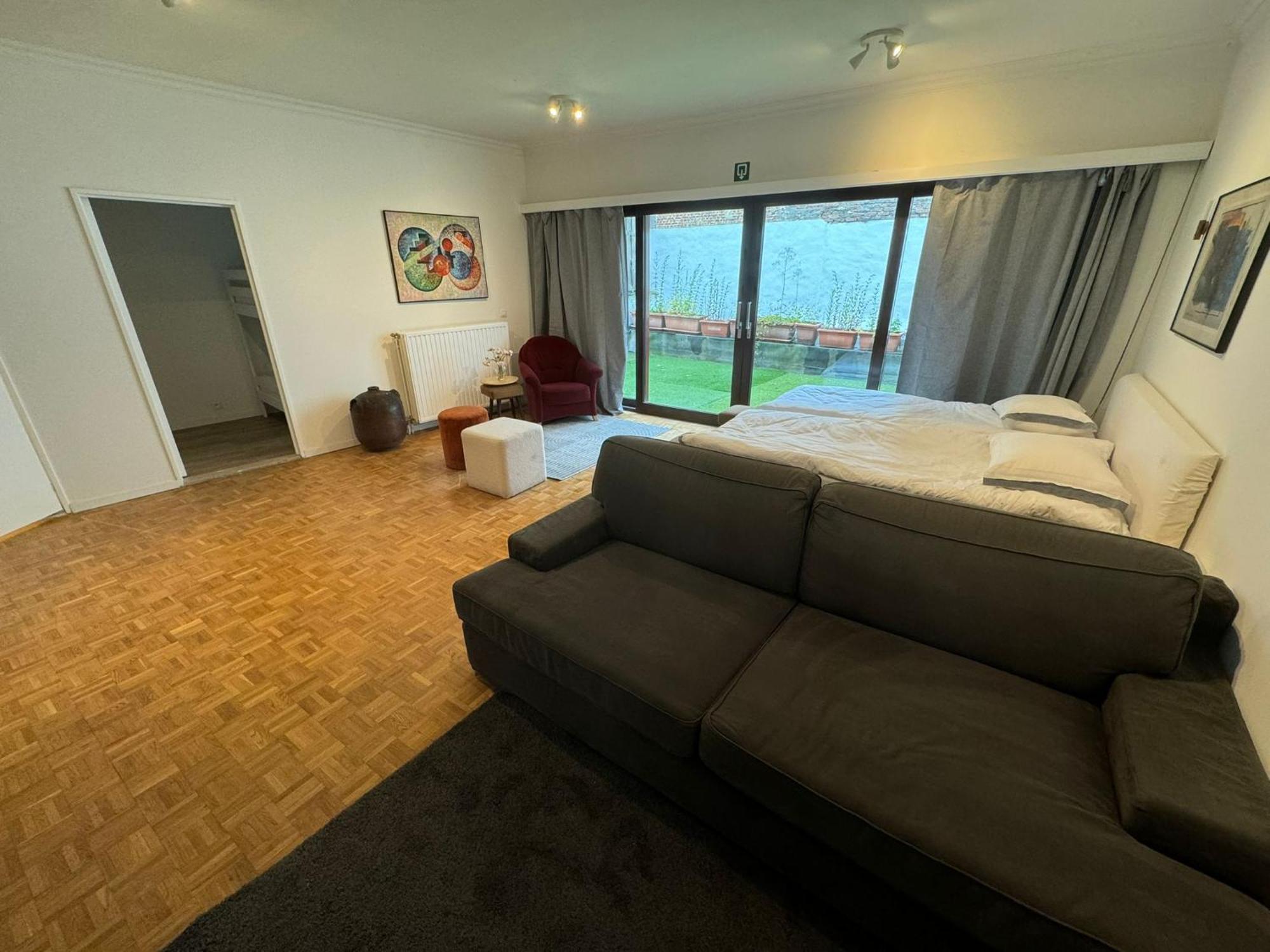 Garden Loft In City Center Meir 1Fl Antverpy Exteriér fotografie