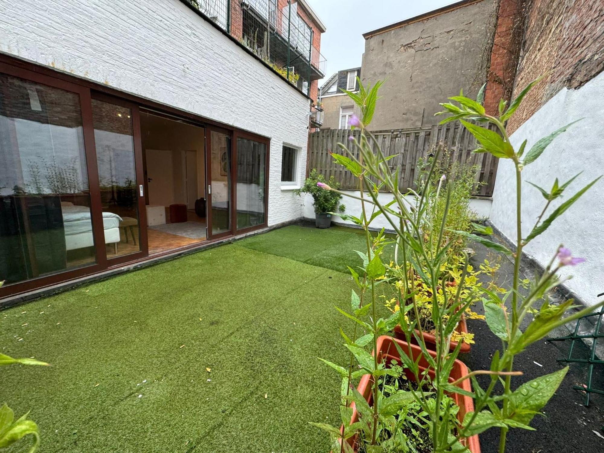 Garden Loft In City Center Meir 1Fl Antverpy Exteriér fotografie