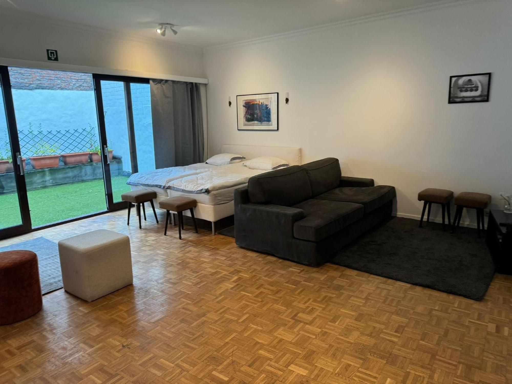 Garden Loft In City Center Meir 1Fl Antverpy Exteriér fotografie